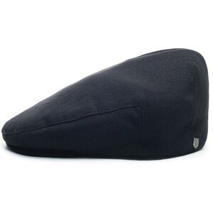 Brixton Hooligan Newsboy snap Flat Cap (Black)